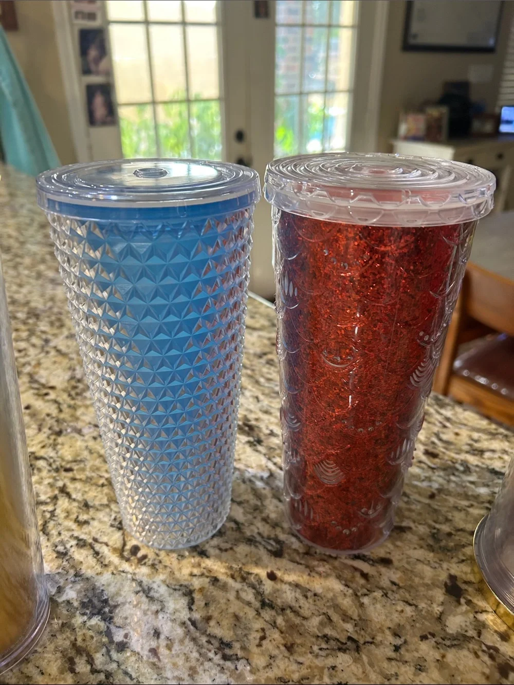 Starbucks Multi-Color Reusable Tumblers with Gold Lids -Set of 5
